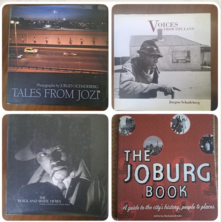 Books about Johannesburg and Soweto history